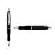 a black cap & light green clip & black grip turner ballpoint pen / stylus