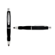 a black cap & white clip & black grip turner ballpoint pen / stylus