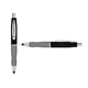 a black cap & white clip & silver grip turner ballpoint pen / stylus