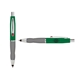a green cap & red clip & silver grip turner ballpoint pen / stylus