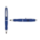a navy cap & black clip & navy grip turner ballpoint pen / stylus