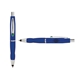 a navy cap & green clip & navy grip turner ballpoint pen / stylus