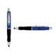 a navy cap & light blue clip & black grip turner ballpoint pen / stylus
