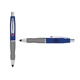 a navy cap & red clip & silver grip turner ballpoint pen / stylus