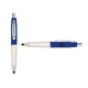 a navy cap & white clip & white grip turner ballpoint pen / stylus