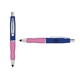 a navy cap & white clip & pink grip turner ballpoint pen / stylus