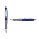 a navy cap & pink clip & silver grip turner ballpoint pen / stylus