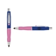 a navy cap & pink clip & pink grip turner ballpoint pen / stylus