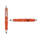 a orange cap & red clip & orange grip turner ballpoint pen / stylus