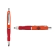 a orange cap & white clip & red grip turner ballpoint pen / stylus