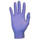 a indigo blue and black nitrile safety gloves