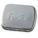 a silver embossed mint tins