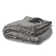 a grey oversized soft touch luxury blanket