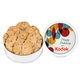 a white fresh beginnings jewel chip cookie tin (small)