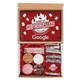 aerial view a kraft warm hot cocoa bar kit, image 1 of 15