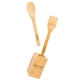 a natural bamboo kitchen gift set