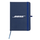 a blue promotional custom polyurethane journal book