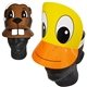 Duck / Pig / Beaver Visor - Paper Products