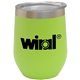 a lime 12 oz custom vacuum wine cup