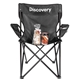 a black smores campfire kit with chair
