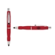 a red cap & black clip & red grip turner ballpoint pen / stylus