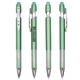 a green ultima comfort luster stylus gel pen