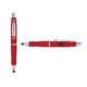 a red cap & orange clip & red grip turner ballpoint pen / stylus