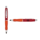 a red cap & white clip & orange grip turner ballpoint pen / stylus