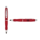 a red cap & white clip & red grip turner ballpoint pen / stylus
