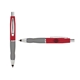 a red cap & white clip & silver grip turner ballpoint pen / stylus