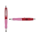 a red cap & pink clip & pink grip turner ballpoint pen / stylus