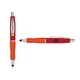 a red cap & yellow clip & orange grip turner ballpoint pen / stylus