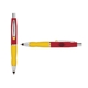 a red cap & yellow clip & yellow grip turner ballpoint pen / stylus