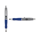 a silver cap & black clip & navy grip turner ballpoint pen / stylus