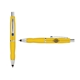 a yellow cap & navy clip & yellow grip turner ballpoint pen / stylus