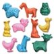 Promotional Figurine Stock Eraser - Jr. Farm Animal Collection