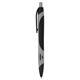 aerial view a black with gray trim two - tone sleek write rubberized pen, image 1 of 3