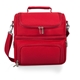 aerial view a red pranzo personal cooler, image 1 of 12