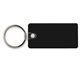 a black key tag - rectangle w / rc - spot color