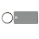 a gray key tag - rectangle w / rc - spot color