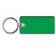 a trans green key tag - rectangle w / rc - spot color