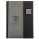 a group of folio refillable hardcover journal with card pockets and magnetic closure
