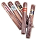 a group of chocolate cigars