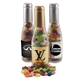 a group of champagne bottle w / jelly bellies