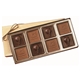 a group of custom chocolate squares gift box (5 oz)