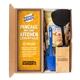 aerial view a blue perfect pancakes gift set, image 2 of 5