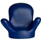 Promotional Blue Chair Squeezies Stress Reliever