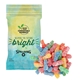 a group of 1oz eco - digibag, compostable full color, sour kids