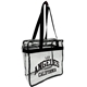 a clear the clear zipper tote