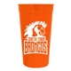 a orange super size 32 oz stadium cup